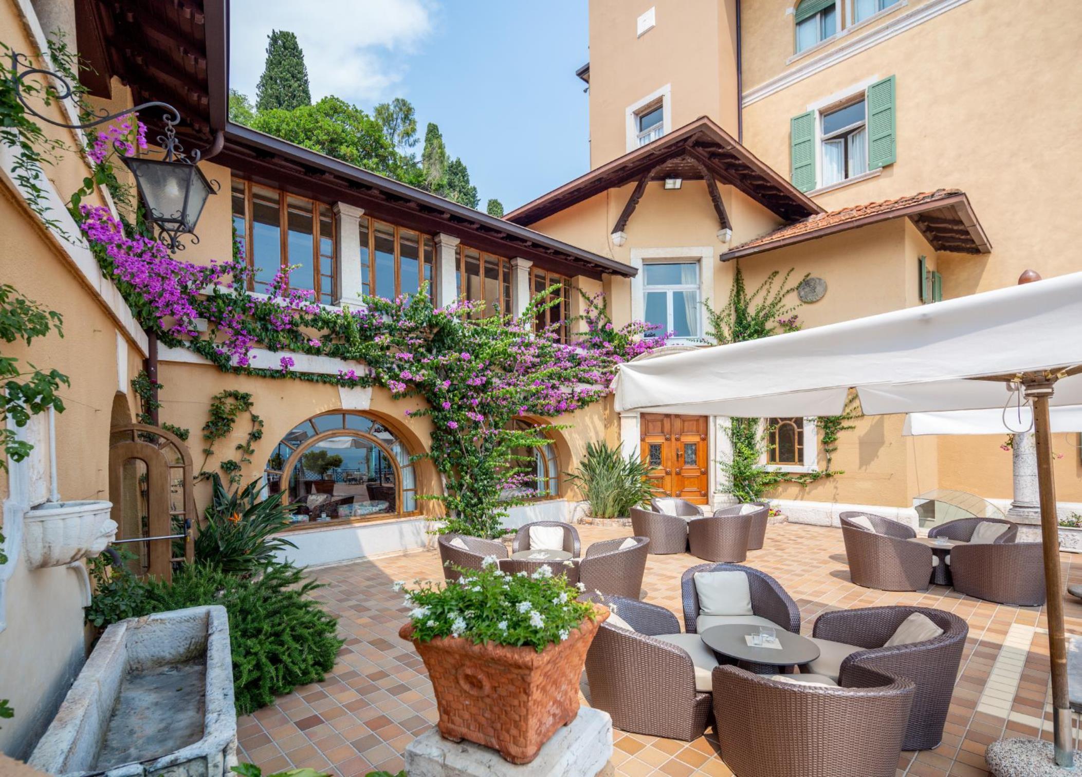 Hotel Villa Del Sogno Gardone Riviera Exterior foto