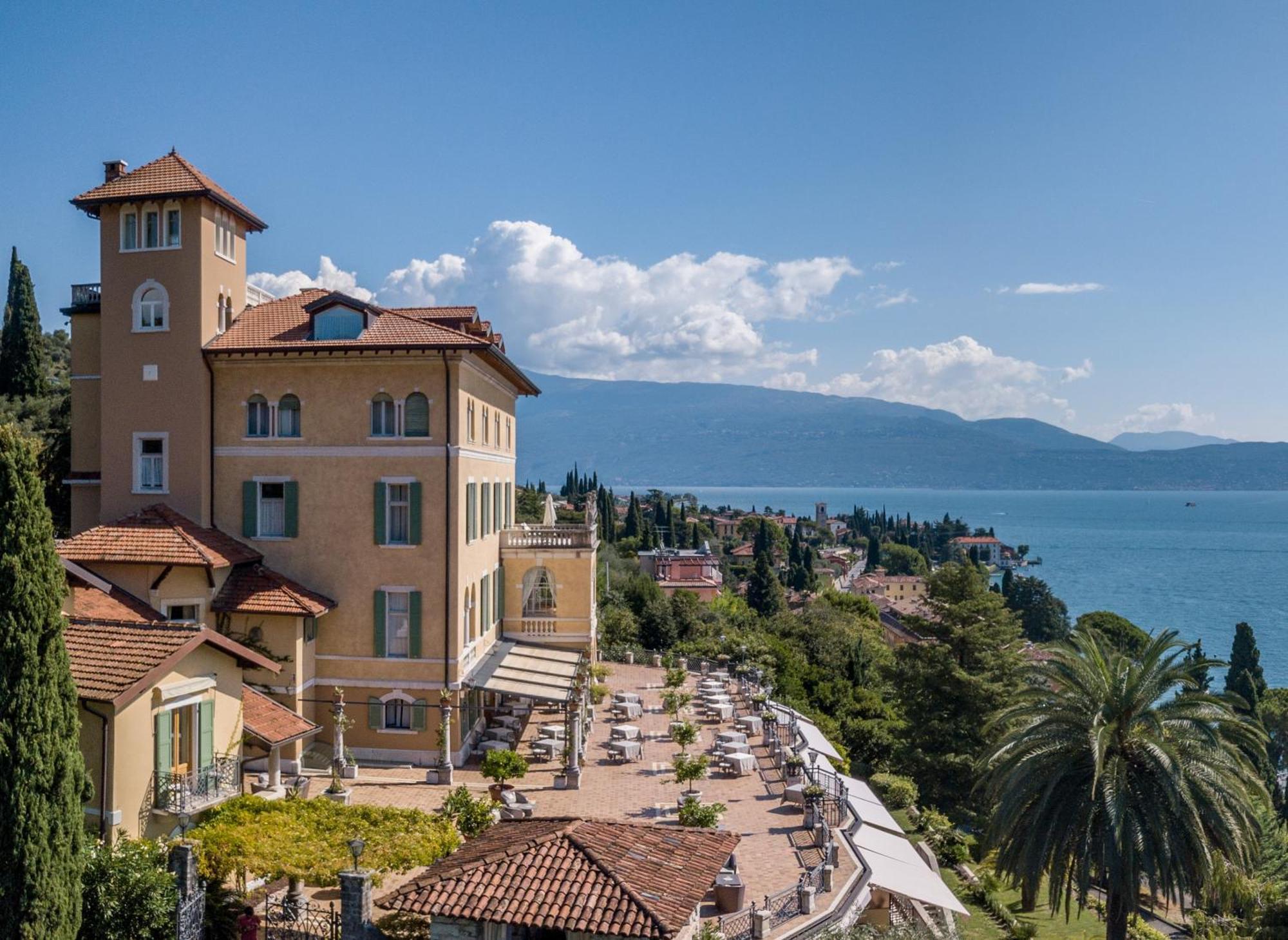 Hotel Villa Del Sogno Gardone Riviera Exterior foto