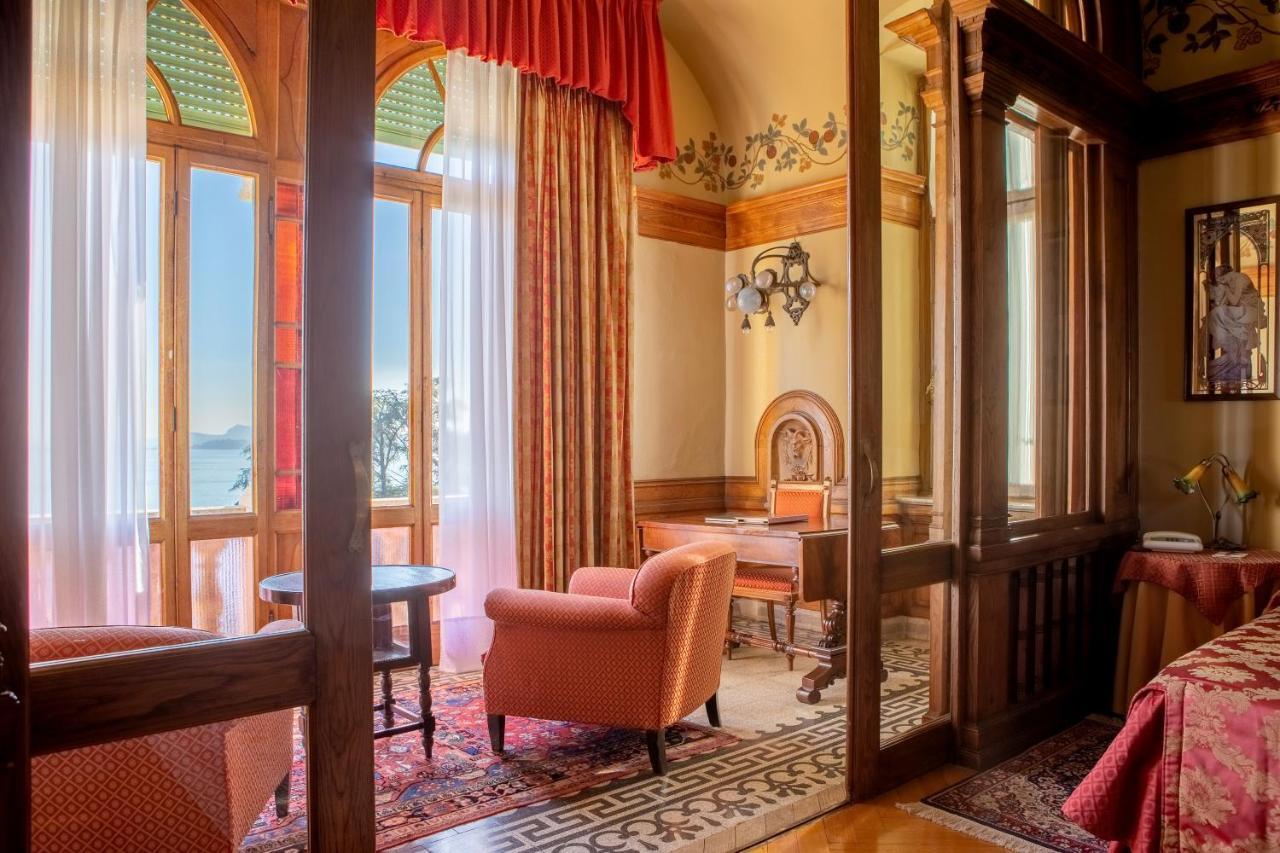Hotel Villa Del Sogno Gardone Riviera Exterior foto